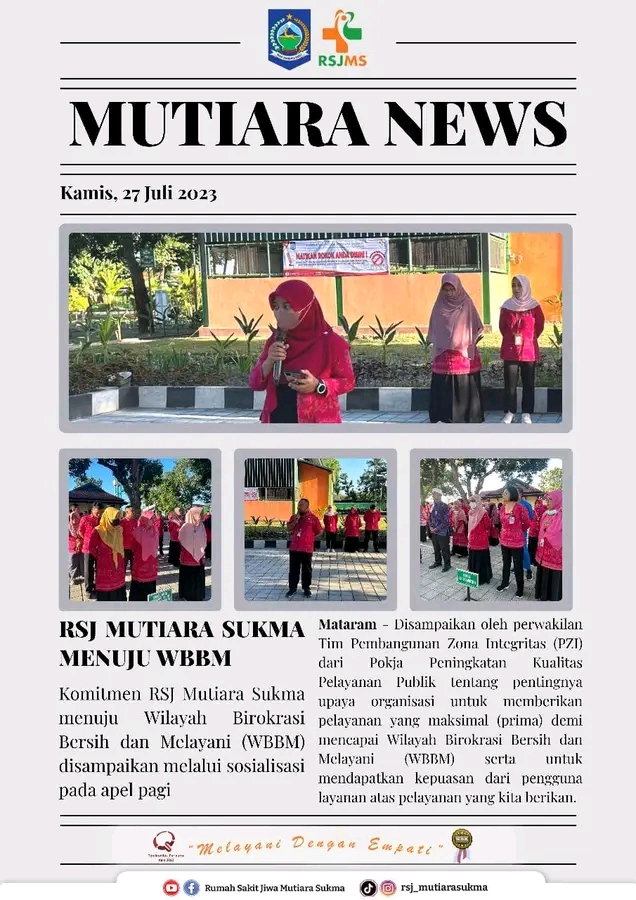 RSJ MUTIARA SUKMA MENUJU WBBM